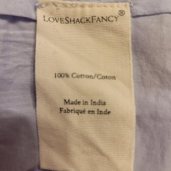 LoveShackFancy Adley Ruffle Ambrosia Garden Mini Dress Sz Med MSRP $385 - Picture 11 of 13